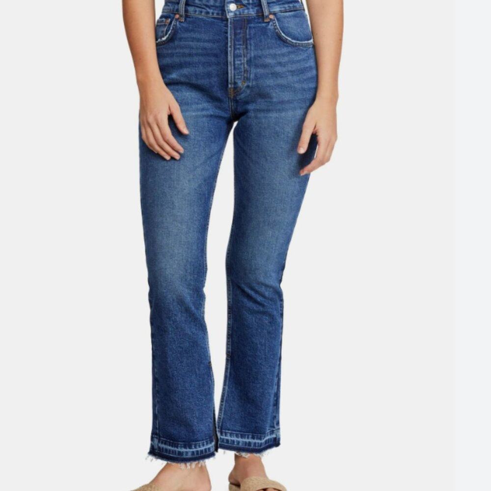 Free People High Rise Boot Cut Jeans Size 10/30